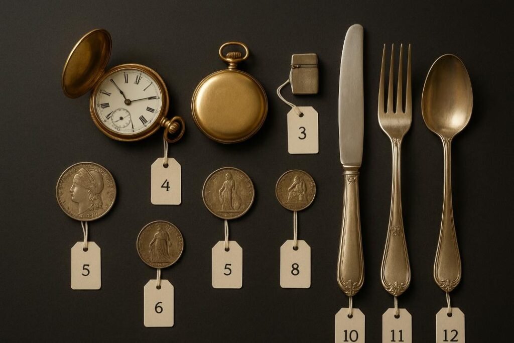 Detailed inventory of a high-value collection, a required step for Scheduled Personal Property Insurance and securing a Jewelry Insurance Rider.