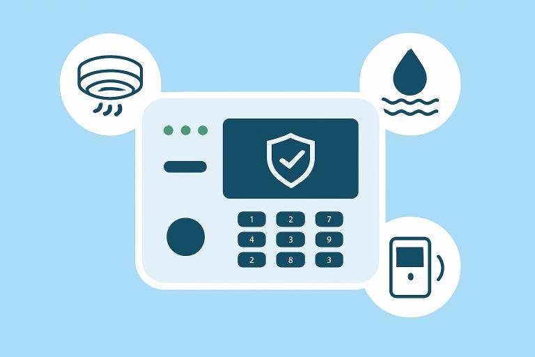 Smart home monitoring devices used to reduce the risk of undetected damage for Insurance for Non-Primary Residence.