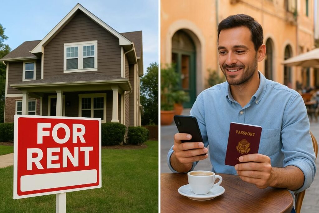 US citizen living overseas managing US rental property with necessary Landlord Insurance for Expats.